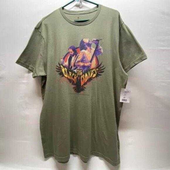 The Black Crows Concert T-Shirt by Wrangler XL Green Classic Fit 100% Cotton NWT - Picture 12 of 12